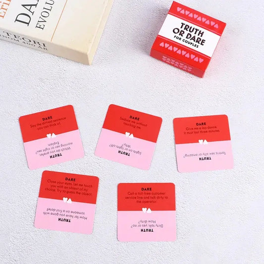 Couples Truth or Dare Card Game